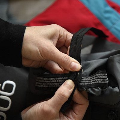 Elastic foot strap