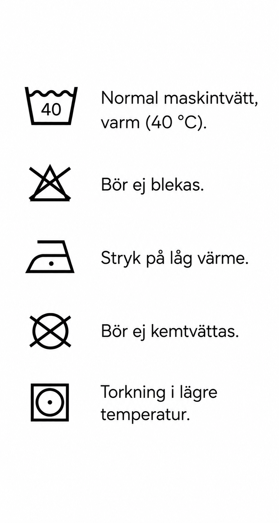 Skötselråd för Speed vinterjacka